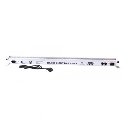 LIGHT4ME BASIC LIGHT BAR LED 8 RGB MKII IR WH